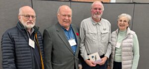 David Hawk with Club members